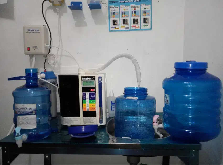 kangen water minuman kesehatan pH alkali (basa) daerah pancoran