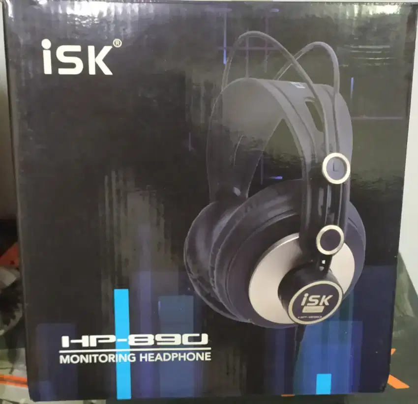 Headphone flat monitor isk HP 890