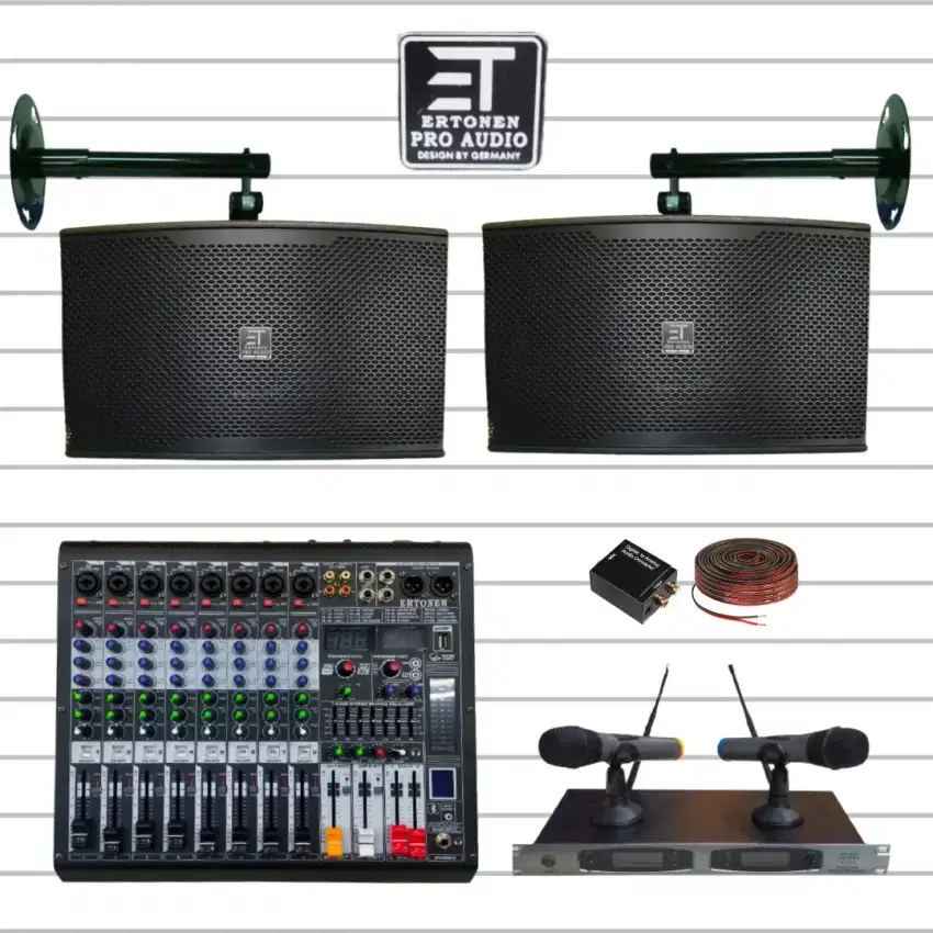 Paket Karaoke Super Premium Full Ertonen 10 inch Original