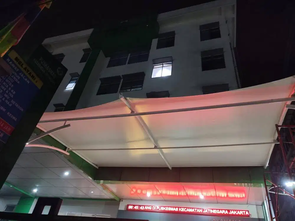 Harga Pasang Kanopi Membran