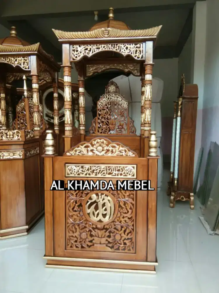 Terima pesanan mimbar masjid free ongkir