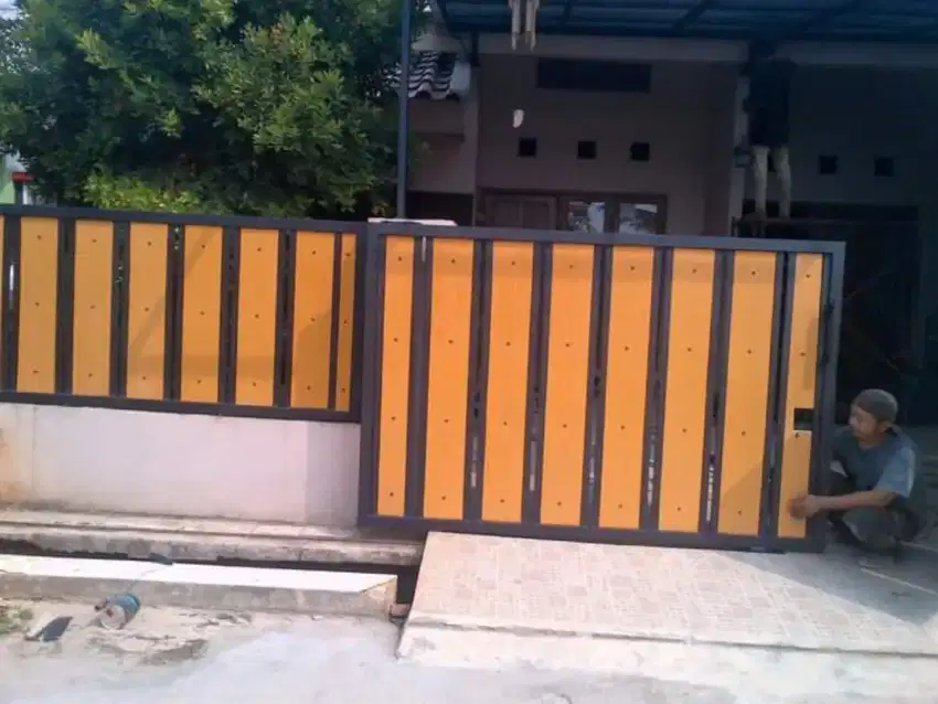 1103 jual pagar besi minimalis grc murah