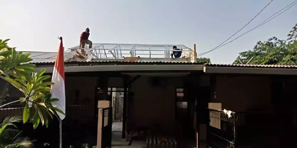 Tukang talang atap galvalume bocoran