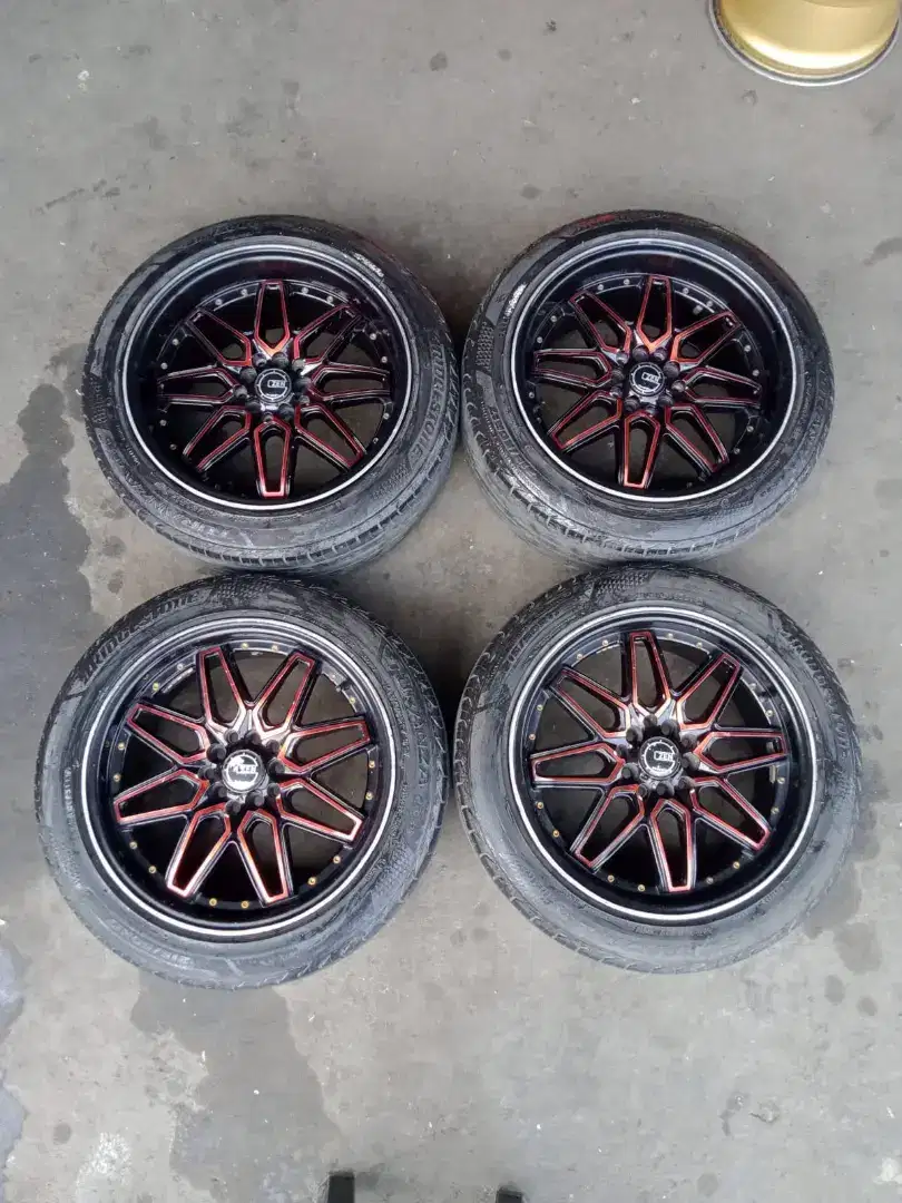 Velg zen r17 5x100,114 lbr7,5/8,5 et42/35 sepaket ban