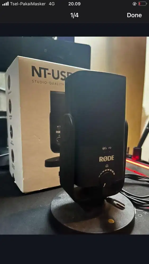 Mic Podcast nt usb mini Like New