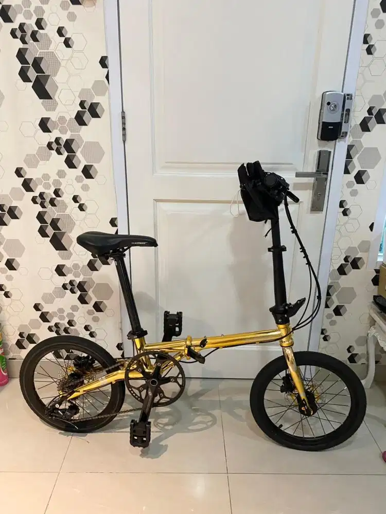 Sepeda Element troy gen 4 gold like new