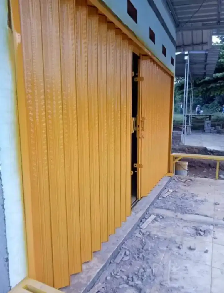 rolling door folding gate