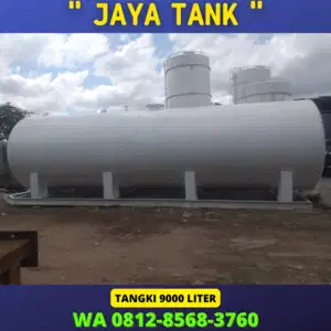 Tangki Solar 10000 Liter Bbm Cpo oli Minyak Air Gas Spbu Pendam