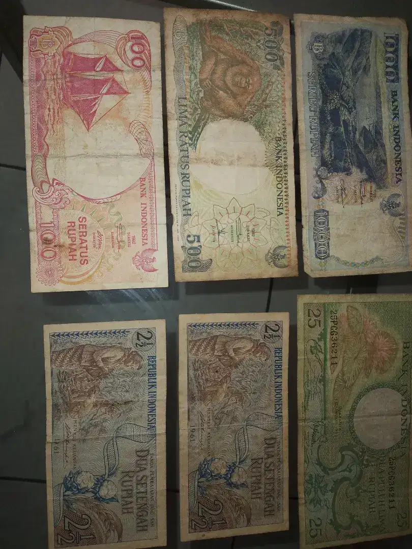 Uang kertas RI kuno