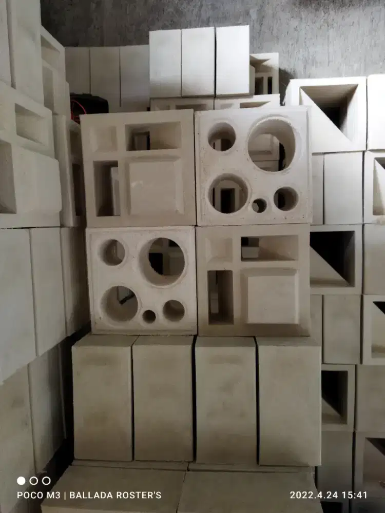 Jual roster beton minimalis, jual roster beton putih,jual roster merah