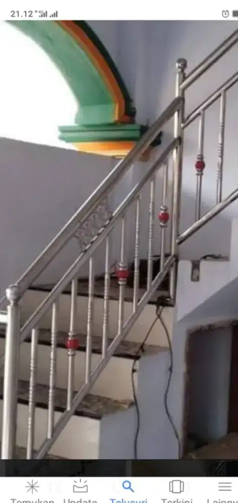 Reling tangga stealis