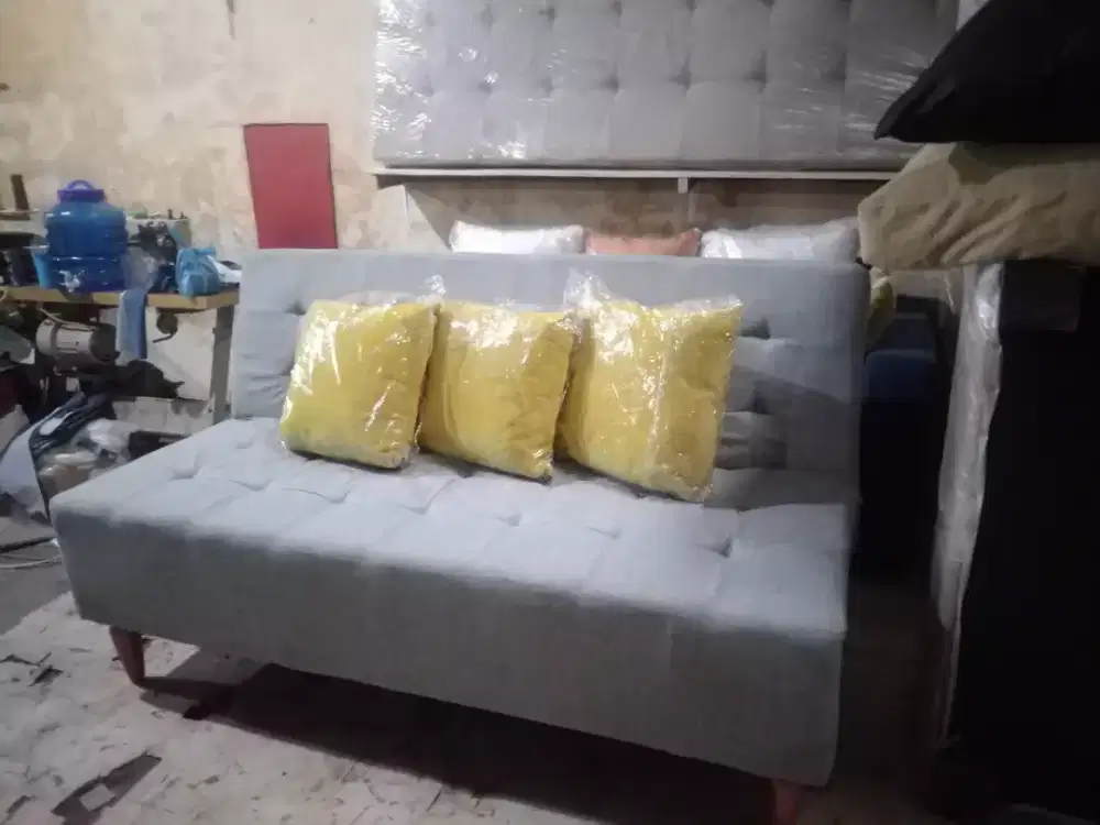 Sofa bed angsel ukuran 160x110 (maulida sofa)