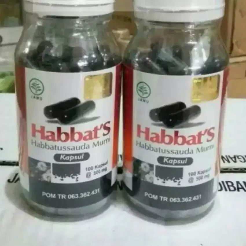 KAPSUL HABBATUSAUDA ISI 100Pcs BPOM (BISA COD)