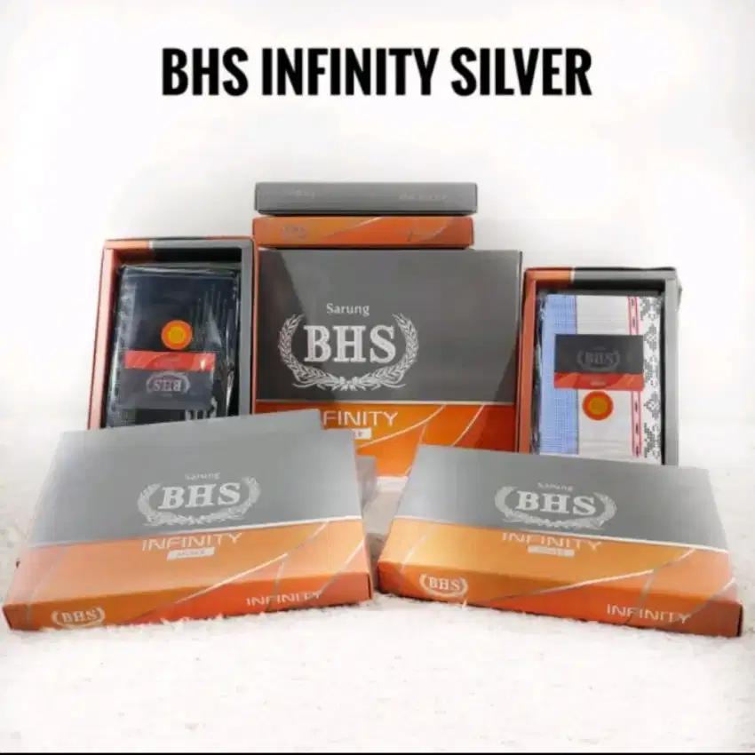 Sarung BHS infinity silver mix