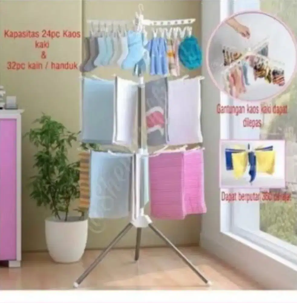 Hanger Handuk Portable