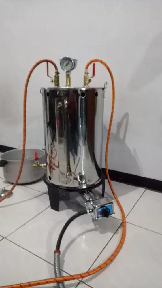 Paket Set Setrika Uap Gas