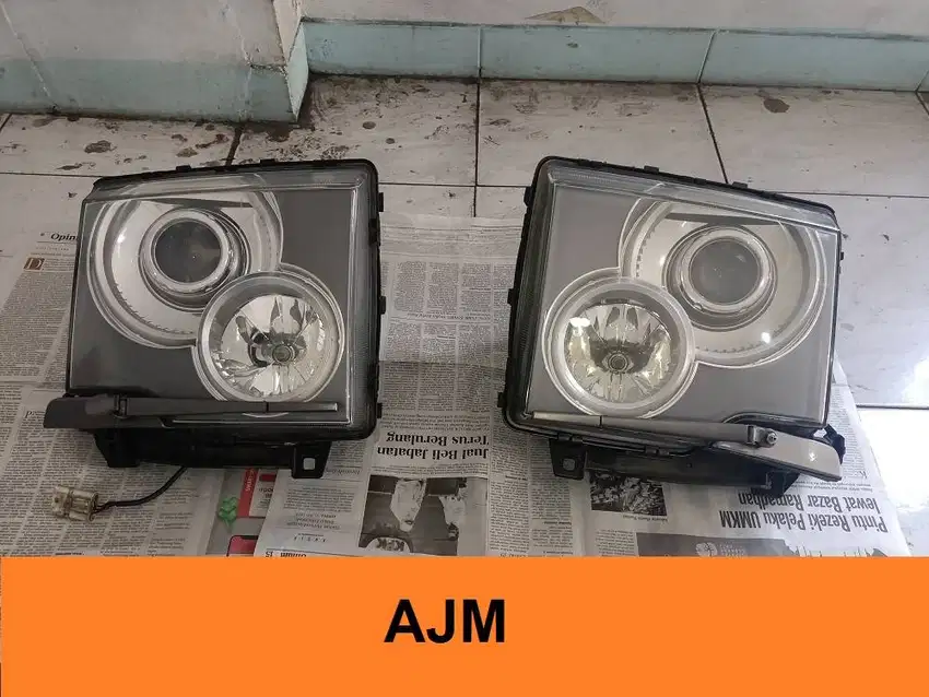 Headlamp Lampu Depan Kanan Kiri Range Rover 2002 sd 2006 ORIGINAL