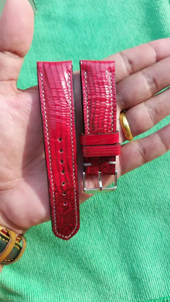 Strap Kulit Asli Jam Tangan lug 22mm