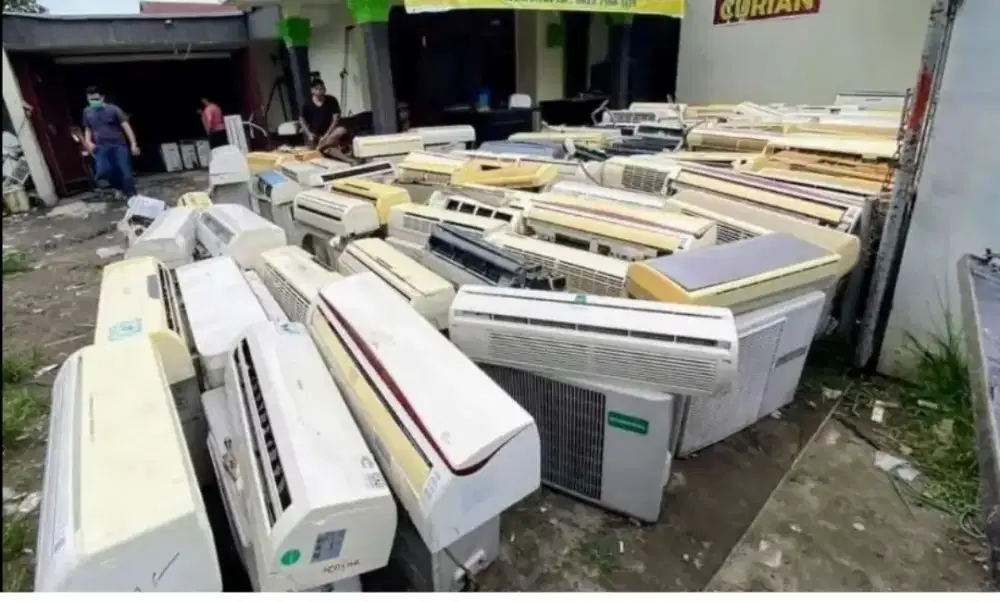 TERIMA AC RUSAK 1/2 PK SAMPAI 2 PK  SECOND SEKEN DAN BEKAS