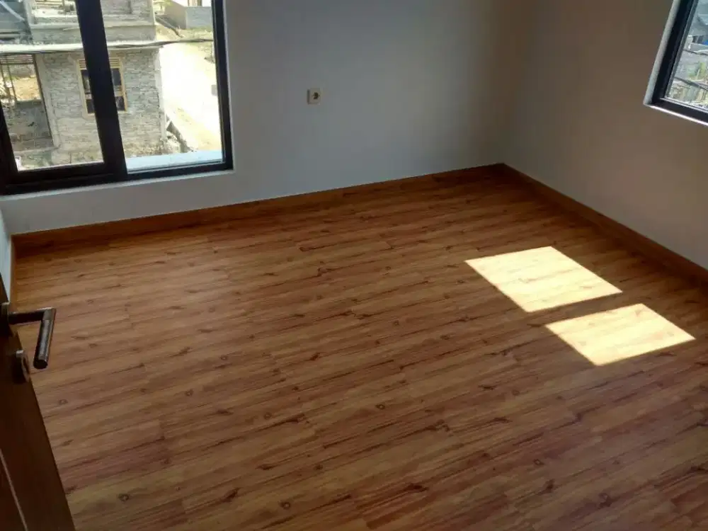 Vinyl kayu lantai anti rayap