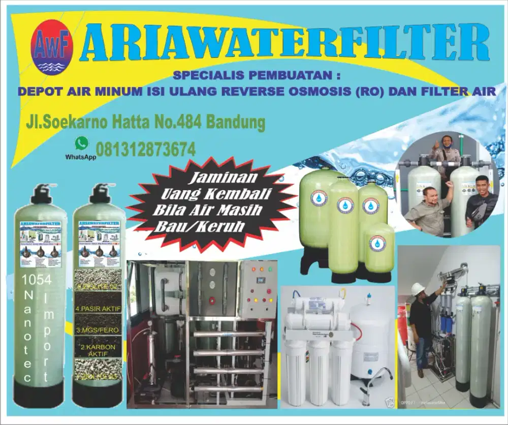 Filter Penyaring Air Wave Cyber 1054