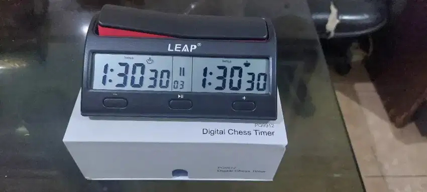 Jam timer catur digital Leap 9912 Grandmaster Edition