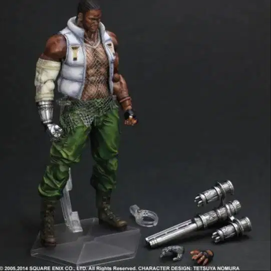 Final Fantasy 7 Advent Children Play Arts Kai : Barret Wallace