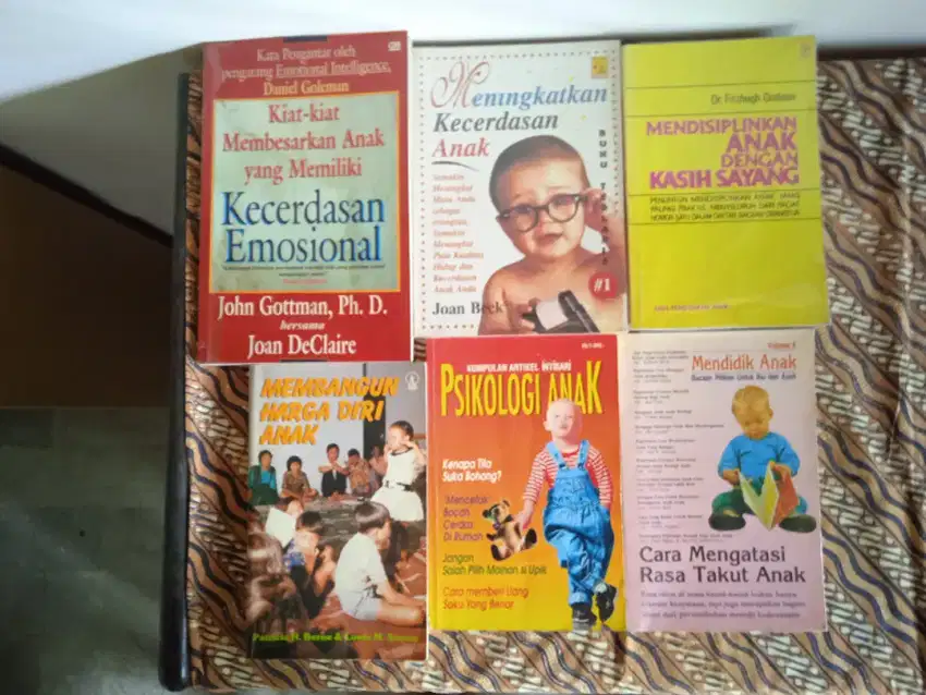 Aneka Buku Psikologi tentang Anak mulai 20.000,-