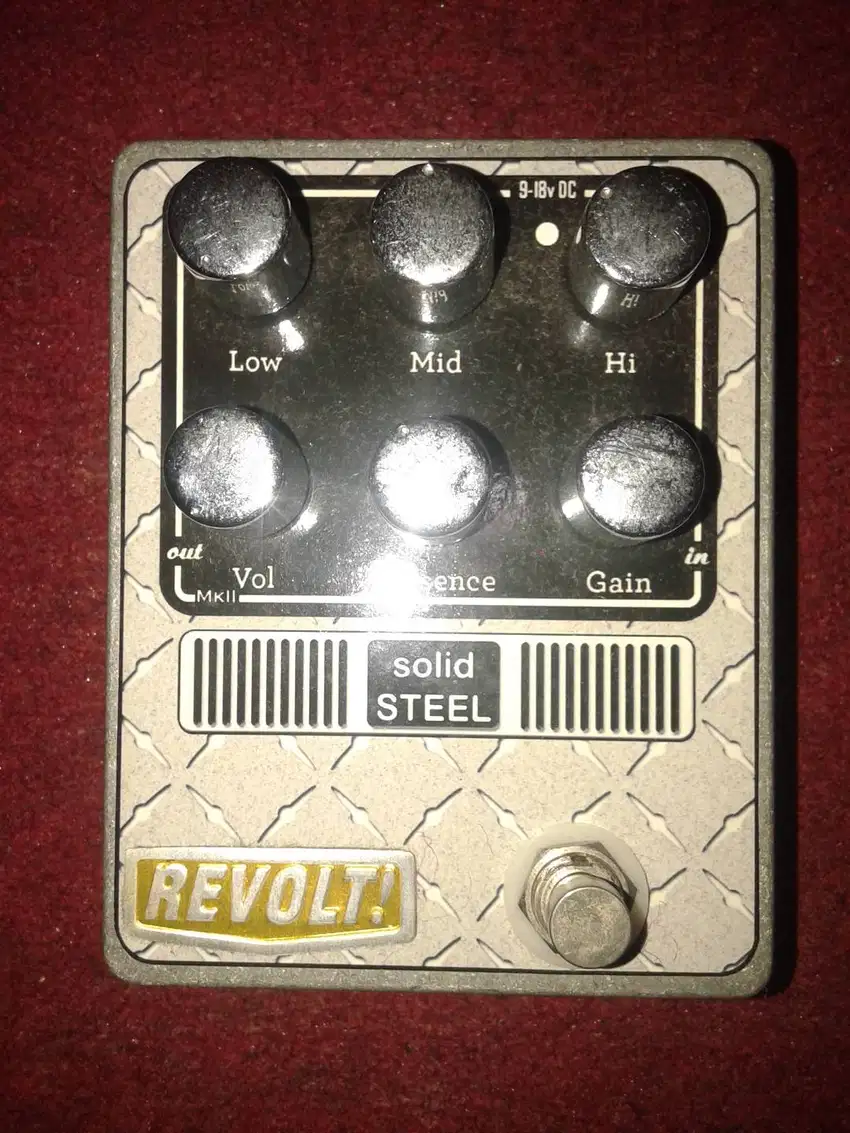 REVOLT solid steel (NEW) distorsi preamp