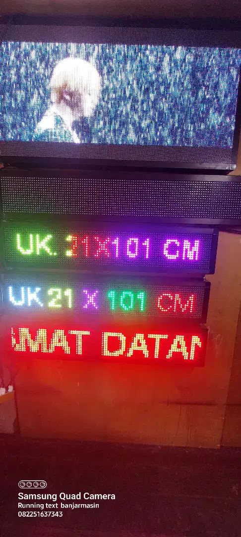 Servis dan ready running text,jws