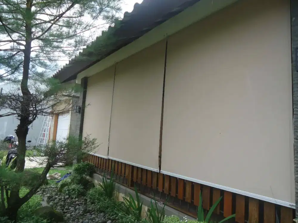 Roller blind suntex dan vertikal horizontal
