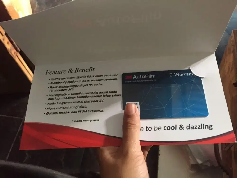 Kaca film 3m Black Beauty Ori Garansi 5th Innova Avanza Pajero Brv DD