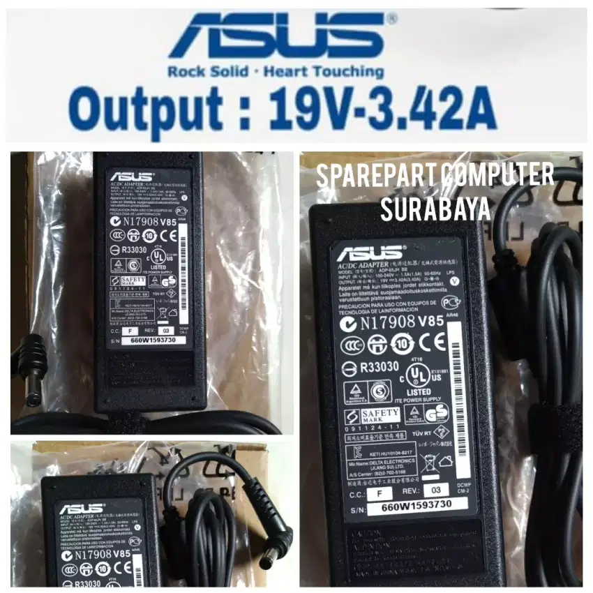 Adaptor charger laptop Asus K42 K43 K43B K43E K43U K53 A52 A53 A73 K42