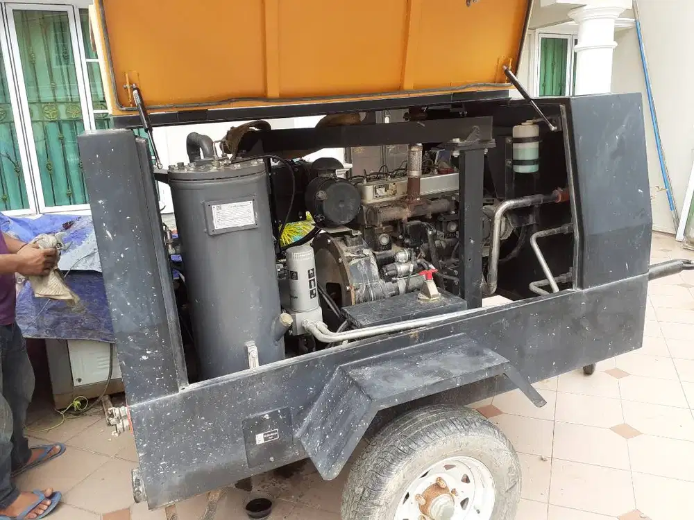 Screw Air Compressor WindBell Bekas 185cfm