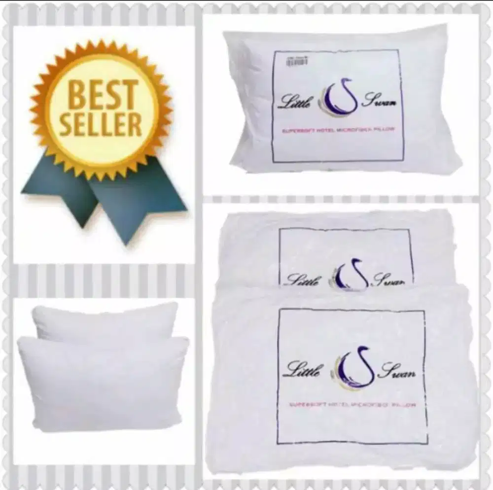 Bantal Bulu Angsa Hotel Bintang 5 - Bantal Empuk 0,7Dnr (best seller)