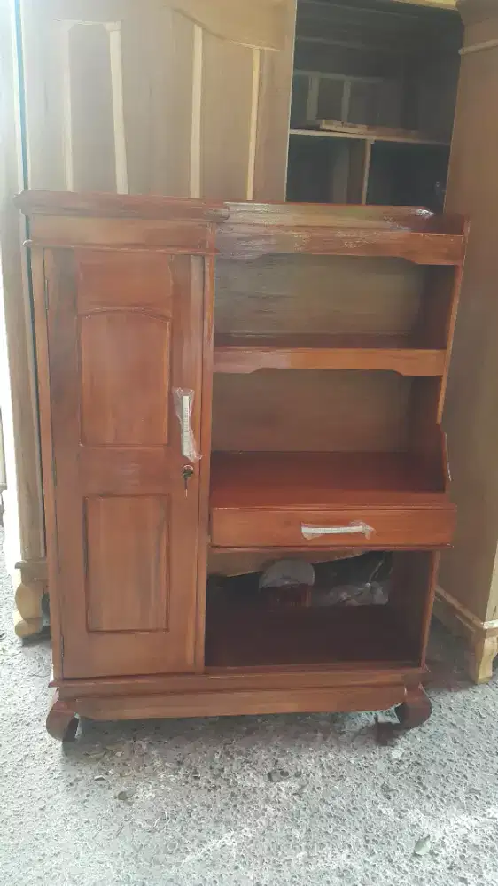 Meja Belajar Anak Kayu Jati