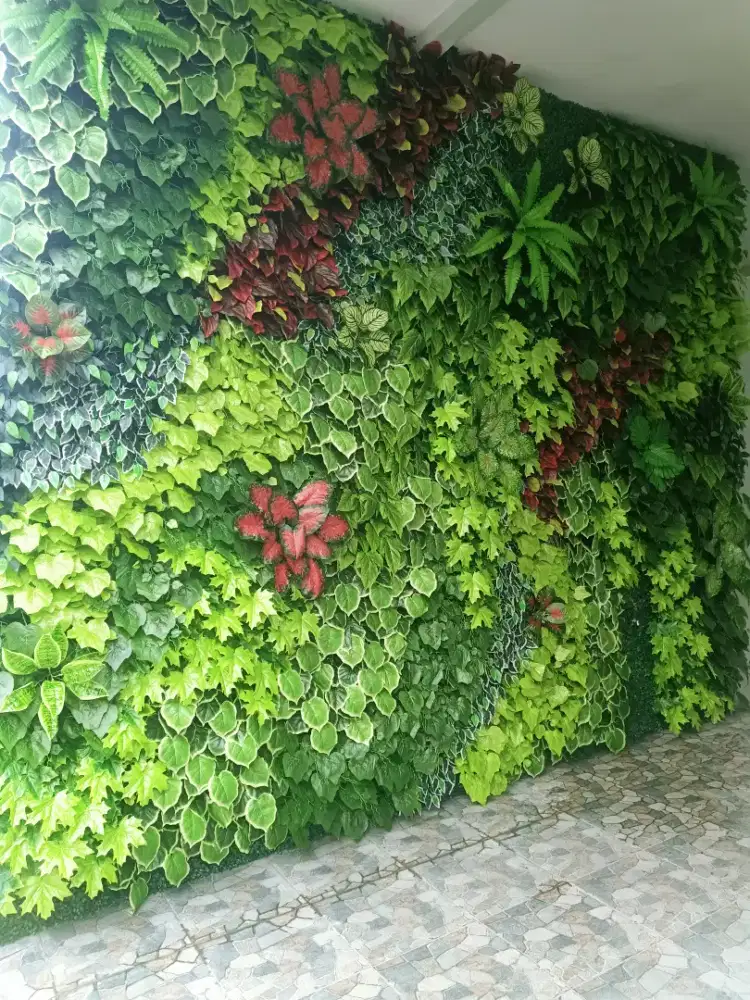 GREEN WALL VERTICAL GARDEN ARTIFICIAL SINTETIS