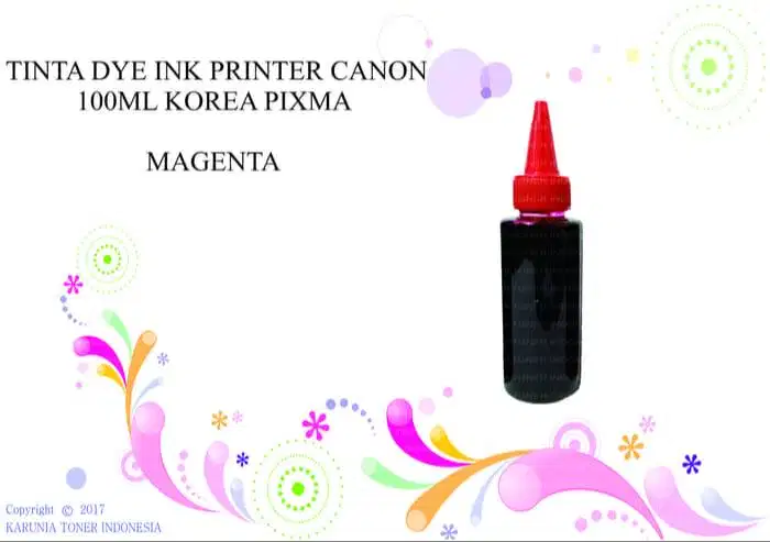 TINTA DYE INK PRINTER CANON 100ML KOREA PIXMA DLL