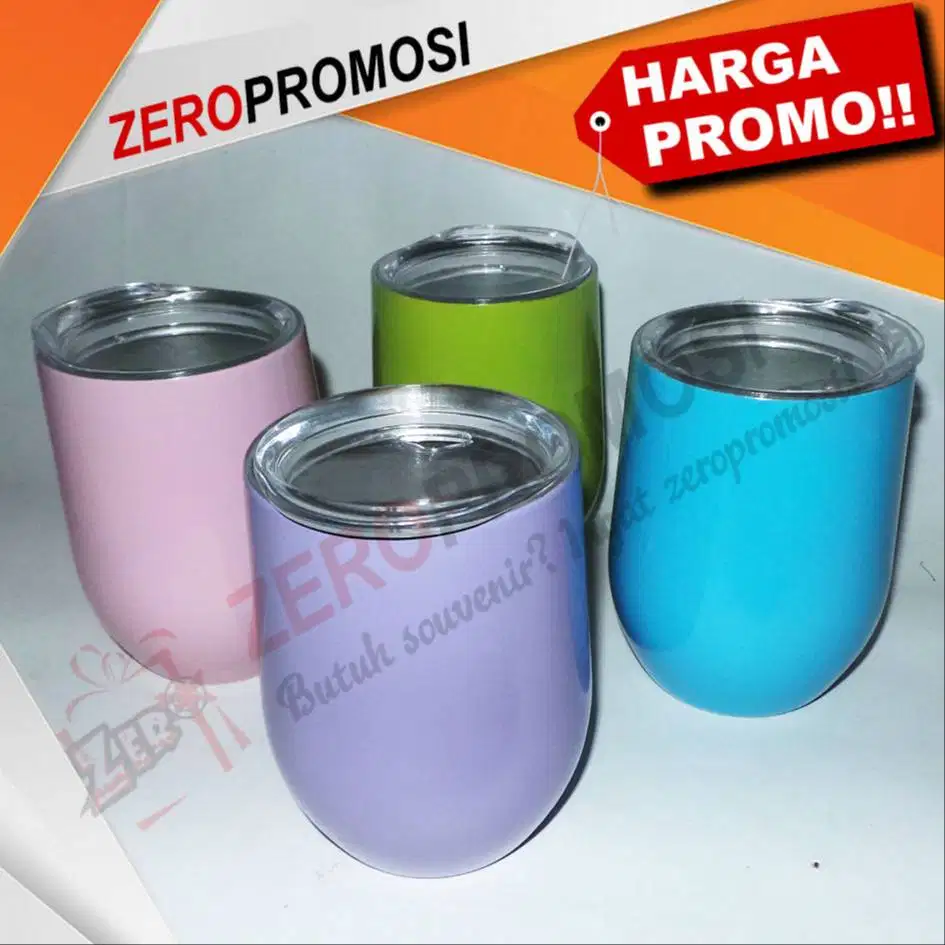 Souvenir Promosi Olive Travel Tumbler 350ml - Chielo