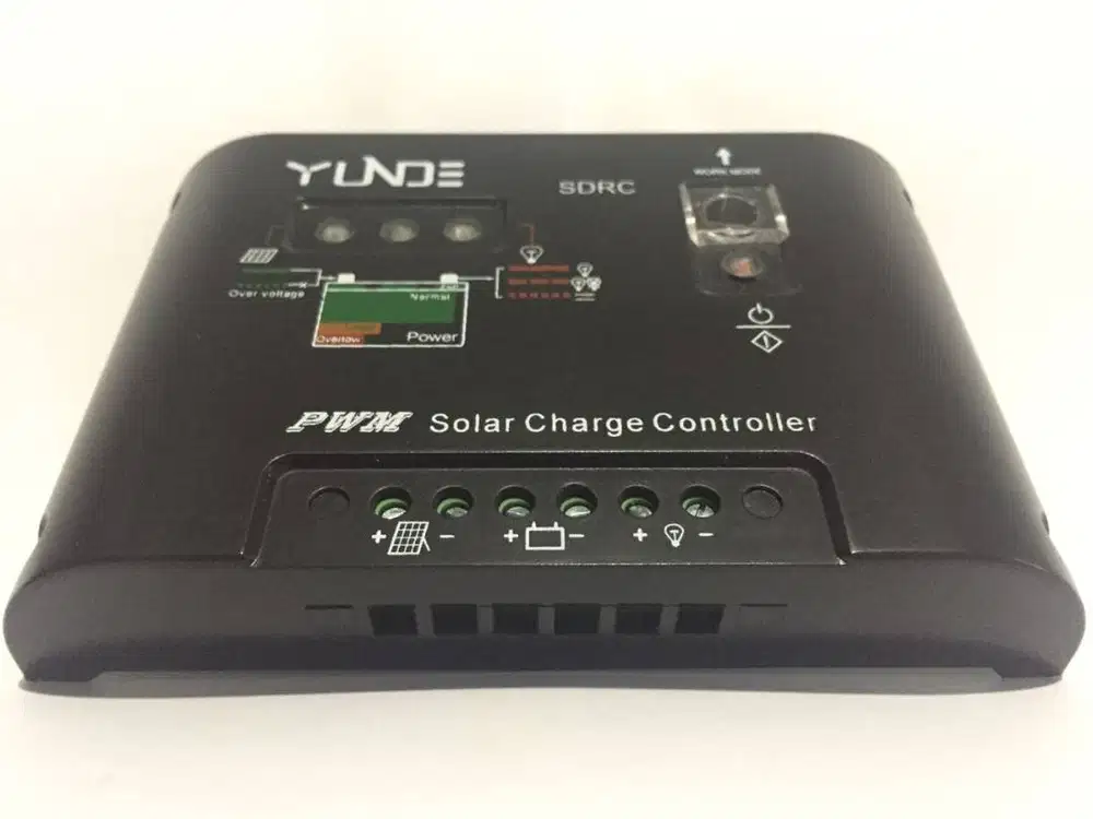 Controller Solar Cell YUNDE 12V/24V-10A (SCDD) Murah