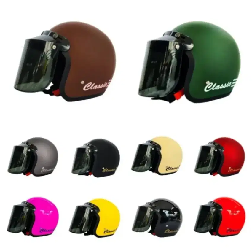 Free Ongkir Helm Model Bogo Classic