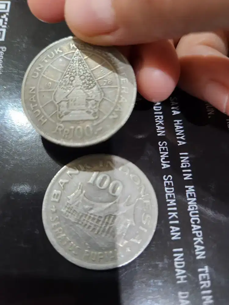 Koin 100 rumah gadang tahun 1978