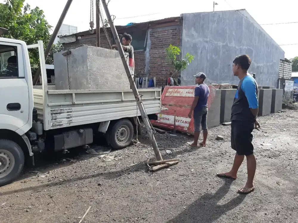 Bak tandon air beton cor