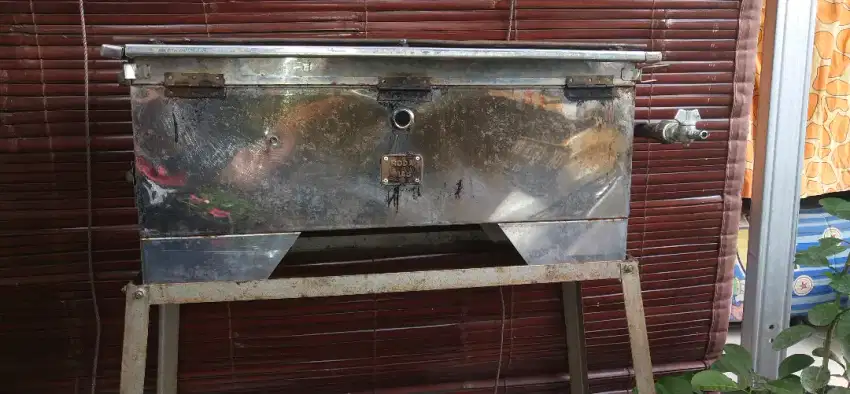 Pemangangan sate RODA MAS