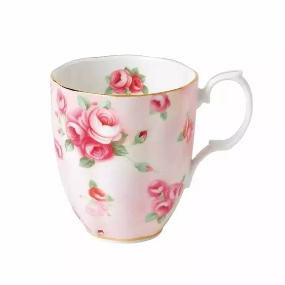 Gelas/Mug Royal Albert 1980 Rose Blush without Box