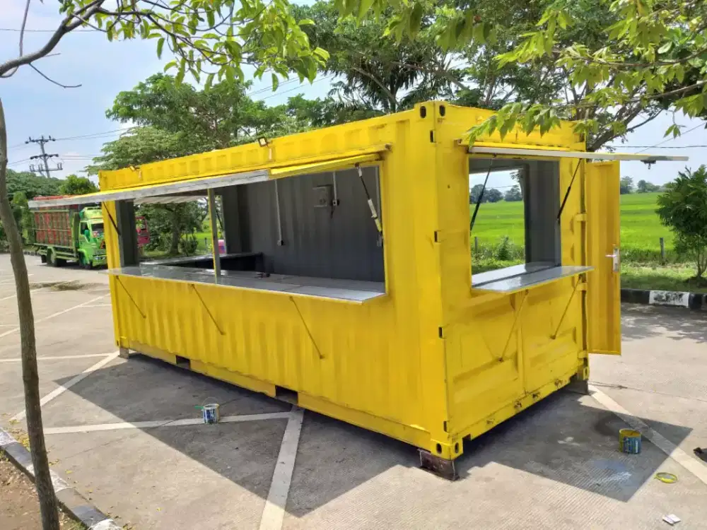 CONTAINER CAFE/COFFEE SHOP/OUTLET BISNIS/VILLA/RUMAH  DLL ALL TYPE