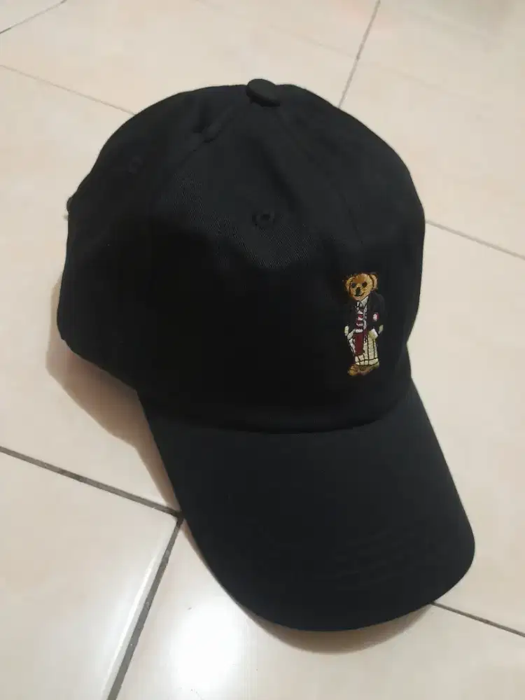 Topi POLO Caps Black