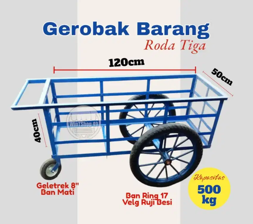 Gerobak barang roda tiga