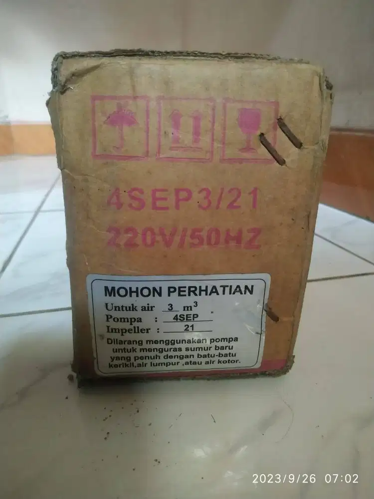 Pompa air | Impeller : Stainless steell/NEGO/JUAL CEPAT/ BU