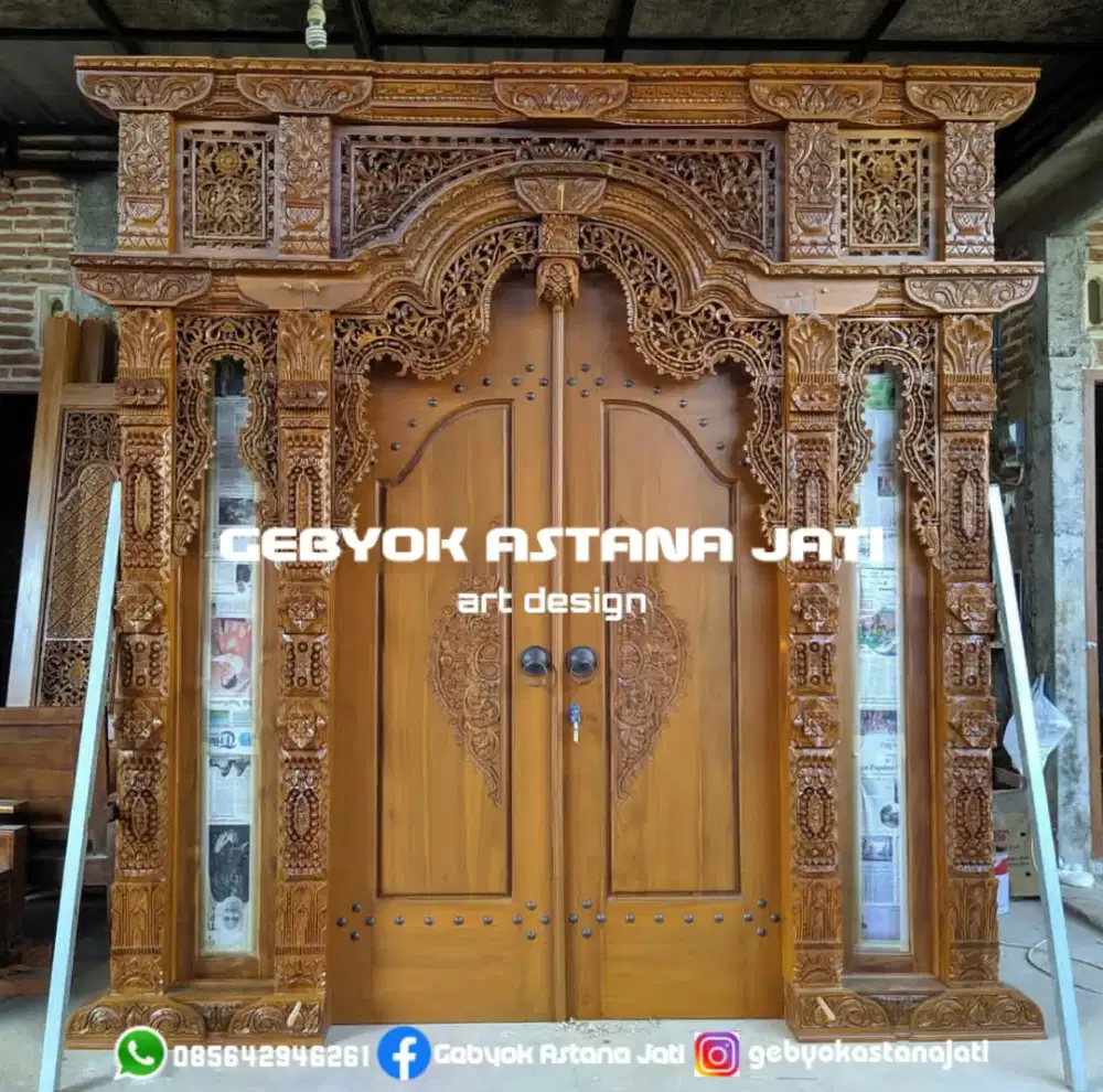 Gebyok jati 250x260
